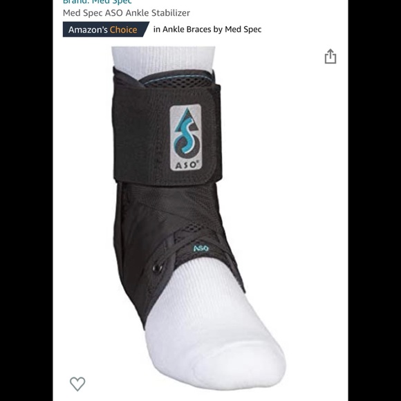Medical Specialties Other - 2 Med Spec ASO Ankle Brace Small